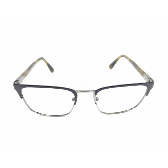 Prada VPR 54T U6C-1O1 Matte Black Silver Eyeglasses Frames 53-19 140 Italy - Picture 2 of 12